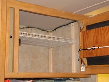 pic of shelf in TV compartment