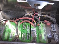 pic of battery compartment with three house batteries