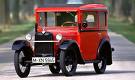 pic of red Model A sedan