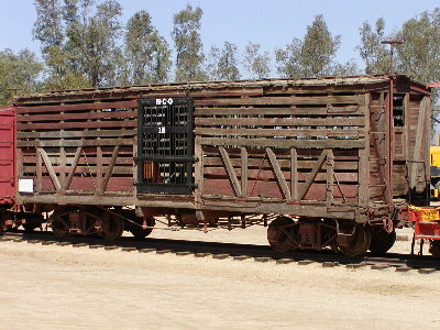 picture of old box car