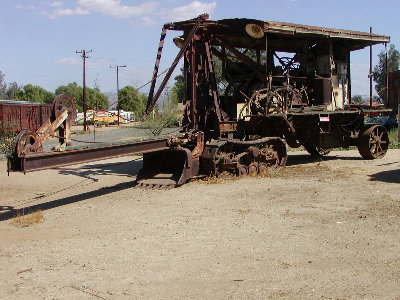 picture of old steam shovel