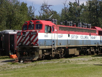 picture of old electric train engine